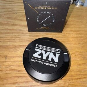 *AUTHENTIC* LIMITED BLACK ZYN REWARDS x ICETOOL ALUMINUM METAL POUCH CAN TIN